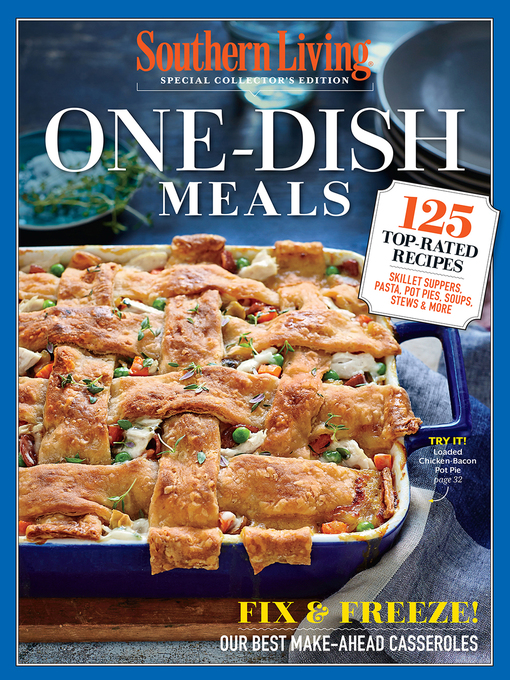 Title details for One Dish Meals by The Editors of Southern Living - Wait list